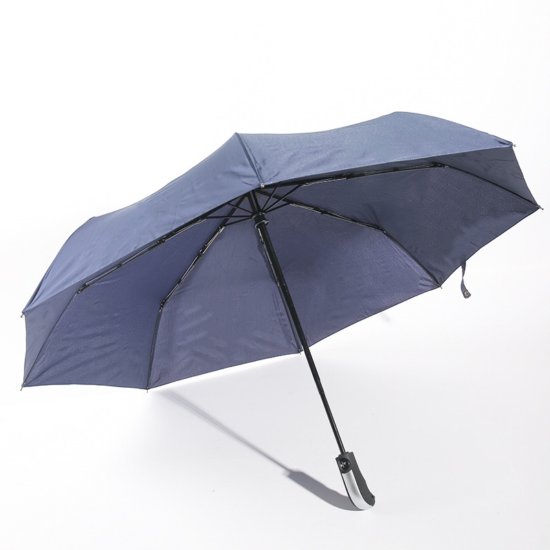 Pembukaan Automatik Tiga Lipat dan Kukuh Tiga Lipat Lipat dan Penutupan Keluli Pemegang Slip Umbrella RU1939